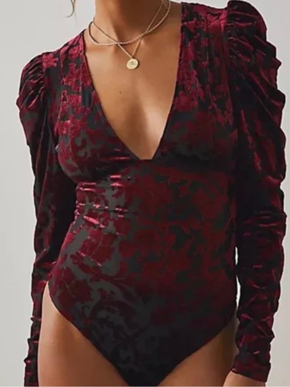 Free People Magic Hour Bodysuit NWT